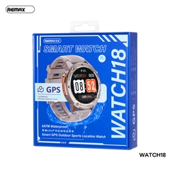 Đồng hồ thông minh REMAX Watch18 Smart watch có GPS màn hình 1.43 inch kèm pin 500mAh chính hãng