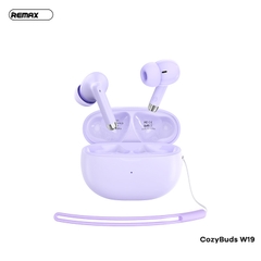 Tai nghe airpods REMAX COZYBUDS W19 tai nghe True Wireless pin 35mAh/320mAh [Bh 1 Năm]
