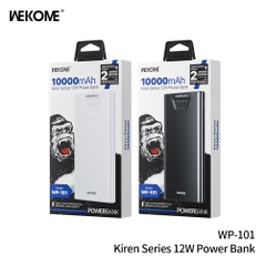 Pin sạc nhanh 12W WEKOME WP-101 10.000mAh [BH: 1 năm]