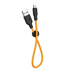 CÁP SẠC NGẮN 25CM HOCO X21 PLUS USB RA IPHONE 2.4A CHÍNH HÃNG [BH: 1 NĂM]