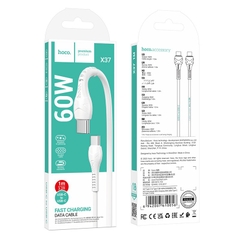 Cáp sạc nhanh 60w HOCO X37 2 đầu Type c ra Type c ( C-C) dài 1m [BH 1 Năm]