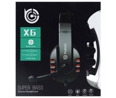 Tai nghe vi tính có dây jack 3.5 TCX-6 có mic [BH: 3 THÁNG]