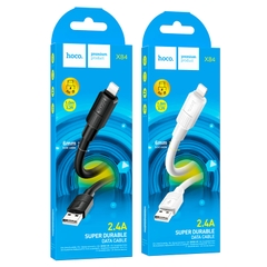 CÁP SẠC NHANH 2.4A HOCO X84 USB RA IPHONE 1M DÂY SILICON CHÍNH HÃNG [BH: 1 NĂM]