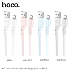 Cáp sạc nhanh HOCO X97 usb ra iphone lightning dây dù dài 1M chính hãng [BH 1 Năm] / pktn sale