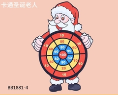 Đồ chơi Bảng bóng ném tự dính hình thú/ ông già noel {ngẫu nhiên tuỳ lô} [BH: NONE]