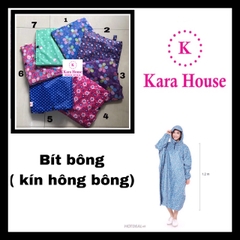 Áo mưa bít bông Chúc Sen/ Kara/ Euro cao cấp loại dày xịn / pktn sale [BH: None]