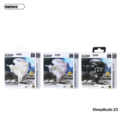 Tai nghe bluetooth REMAX SleepBuds Z3 Airpods True Wireless mẫu mới pin tai 30mAh pin dock 250mAh siêu trâu [BH 1 Năm]