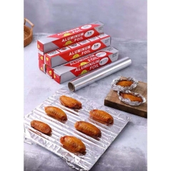 Cuộn giấy bạc 5M (5 mét) bọc thực phẩm cao cấp Aluminium