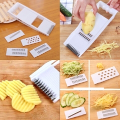 Bộ dao bào nạo củ quả đa năng 5in1 / pktn sale