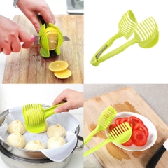 Dụng cụ cắt lát củ quả và gắp bánh