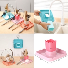 Ống đũa hình trụ kiêm gác nắp nồi nhà bếp đa năng / pktn sale