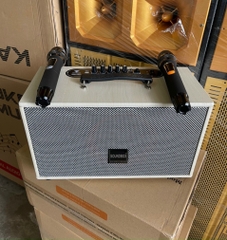 Loa Kéo Karaoke 2 tấc Speaker 0892 kèm 2 micro không dây siêu hay [BH 6 tháng]
