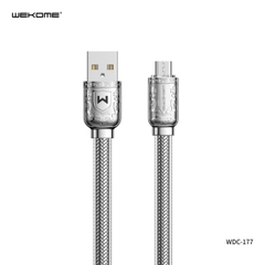 Cáp sạc nhanh 6A Wekome WDC-177a usb ra Type C chính hãng [BH 1 năm]