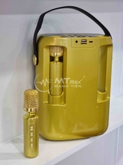 Loa bluetooth karaoke YOSD YS-217 HIFI SPEAKER kèm 2 micro không dây chính hãng [BH 6 tháng]