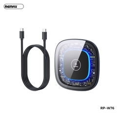Đế sạc nhanh không dây 15w Remax RP-W76 chính hãng [BH: 1 năm]