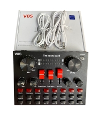 Souncard thu âm livestream LV-8S có đèn theo nhạc [BH: 1 tháng]