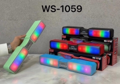 Loa bluetooth WSTER W1059 có led 3 màu RGB [BH: 3 tháng]