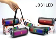 Loa bluetooth wireless J-031 có LED RGB kèm dây đeo [BH: 3 tháng]