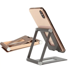 Giá đỡ điện thoại / ipad A38 full kim loại xếp gọn bỏ túi đa năng