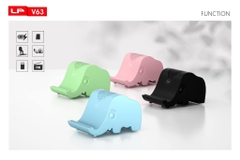 Loa bluetoot hình Elephant ngộ nghĩnh LPV-63 kiêm giá đỡ điện thoại [BH:  3 tháng]