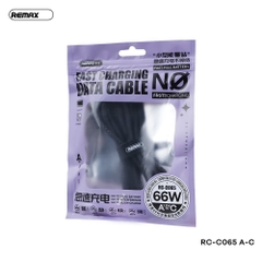 Cáp sạc nhanh 66w REMAX RC-C065 usb ra Type c chính hãng [BH 1 năm]