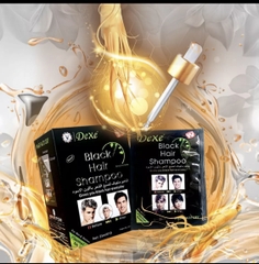 Hộp Dầu gội phủ bạc Dexe 25ml x 10 gói chính hãng Anh Đạt chứng nhận : ISO FDA GMPC SDG….