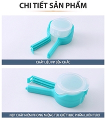 Nắp kẹp bảo quản thực phẩm siêu tiện lợi [TEST]