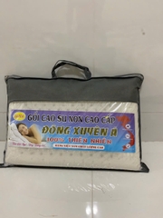 Gối cao su non 100% thiên nhiên chính hãng Đông Xuyên Á (xịn)  [BH: NONE]
