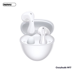 Tai Nghe Bluetooth Remax Cozybuds W17 True Wireless V5.3 ENC kiểu dáng airpods chính hãng [BH 1 năm]