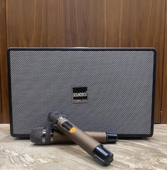 Loa xách tay SoundBox F888 bass 20 chính hãng kèm 2 micro không dây [BH 6 tháng]