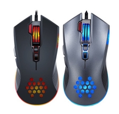 Chuột có dây DEIOG G4 gaming led RGB có 8 nút hỗ trợ app led RGB 16 triệu màu 4000 DPI chính hãng [BH 1 năm]