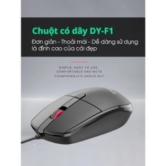 Chuột có dây siêu mỏng DEIOG DY-F1 chính hãng [BH 1 năm]