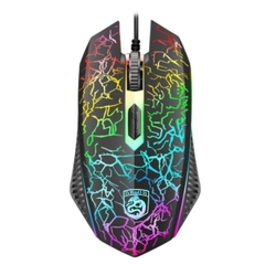 Chuột gaming có dây DEIOG A1 có 3 nút hỗ trợ app led RGB 16 triệu màu 1600 DPI chính hãng [BH 1 năm]