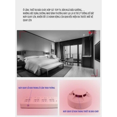 Máy dò tìm camera quay lén, máy quét hồng ngoại S100 kiêm báo động âm thanh đa chức năng [BH 1 năm]