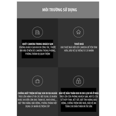 Máy dò tìm camera quay lén, máy quét hồng ngoại S100 kiêm báo động âm thanh đa chức năng [BH 1 năm]