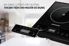 Bếp hồng ngoại cơ SH6011 2000w đa chức năng, dùng nhiều nồi tiện lợi [BH: 1 THÁNG]