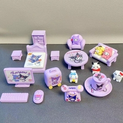 Set đồ dùng nội thất KUROMI 19 chi tiết siêu hot cho bé- mẫu màu về ngẫu nhiên [BH: NONE]