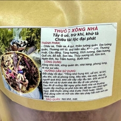 Thuốc xông nhà, tẩy uế kích tài lộc cho gia chủ [BH: NONE]