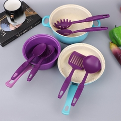 Bộ 3 nồi 1 chảo kèm vá sạn chống dính RM9174 cao cấp vân đá, tổng 13 món- MÀU NGẪU NHIÊN TÙY LÔ [BH: NONE]