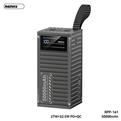 Pin sạc nhanh 27w Remax RPP-161 50.000mAh dự phòng PD 22.5w QC3.0 chính hãng [BH: 1 NĂM]
