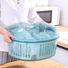 Thau úp chén bát có nắp bật tiện lợi [BH: NONE] 1l1a12