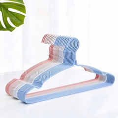 Combo 10 móc treo quần áo bọc nhựa nhiều màu [BH: NONE] 1l1d8