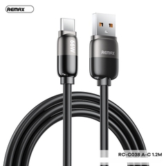 Cáp sạc nhanh 66w REMAX RC-C038 (Usb ra Type-C 1.2m) chính hãng [BH 1 năm]