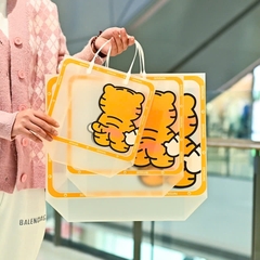 Set 3 túi trong suốt họa tiết Cọp con cute 3 SIZE [BH: NONE] 1l1d8