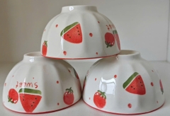 Set 5 chén sứ viền FRUIT- mẫu tùy lô ngẫu nhiên [BH: NONE] 1l1b12