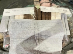 Set 6 khăn Cottong Hàn Quốc 6 màu size 40x80cm [BH: NONE] 1l1a9