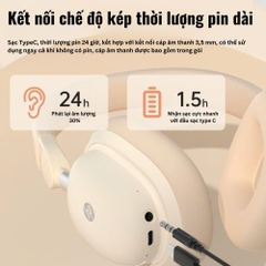 Tai nghe Headphone Bluetooth chip V5.3 HP 231R chính hãng [BH: 6 tháng]