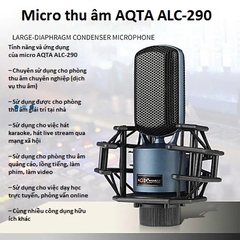 Micro thu âm livestream ALC290 [BH: 1 THÁNG]