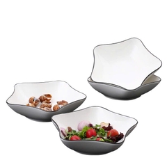 Đĩa sứ  NGÔI SÁO để trang trí decor món ăn phong cách Nhật bản [BH: NONE]