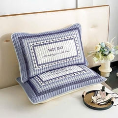 Combo 2 vỏ gối NiceDay chất liệu cao su non siêu mát, mềm , mịn size 50 x 70cm [BH: NONE]